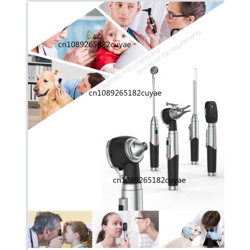Medical Digital Portable ENT V - Otoscope Ophthalmoscope Set recension och pris