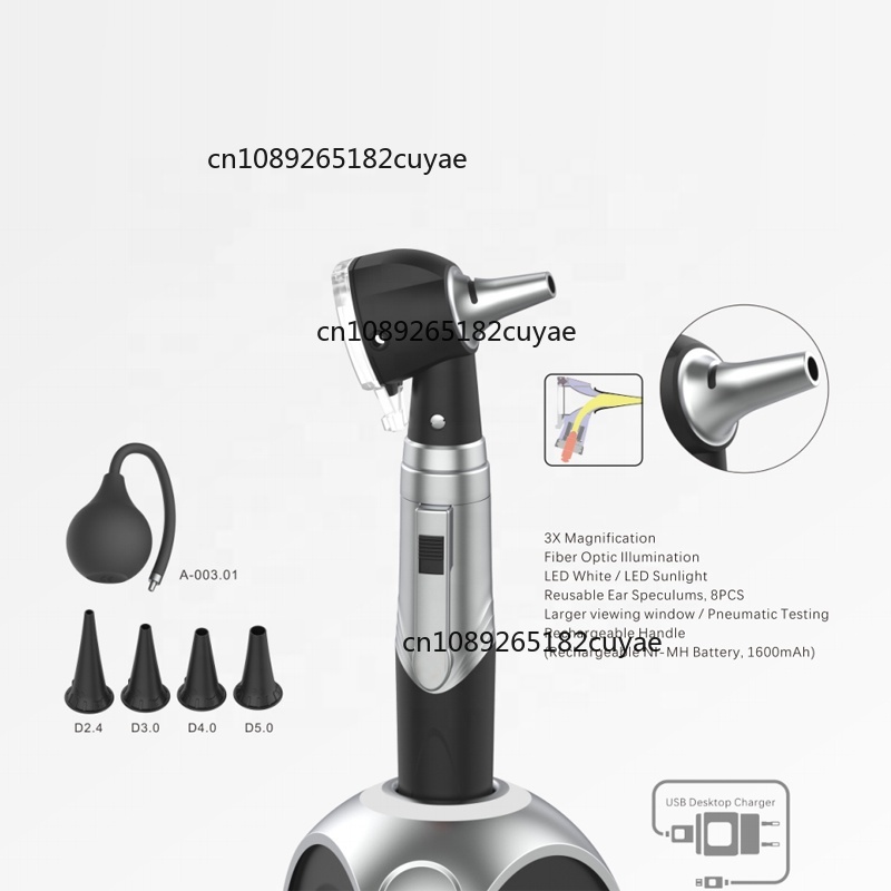 Medical Digital Portable ENT V - Otoscope Ophthalmoscope Set recension och pris